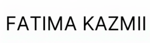 FATIMA KAZMII