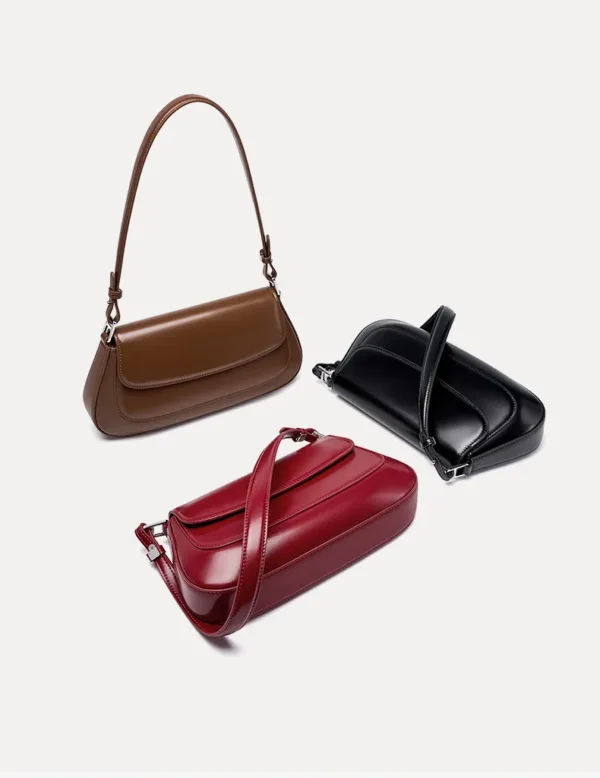 Genuine Leather Underarm Shoulder Bag | FK Wears by Fatima Kazmii