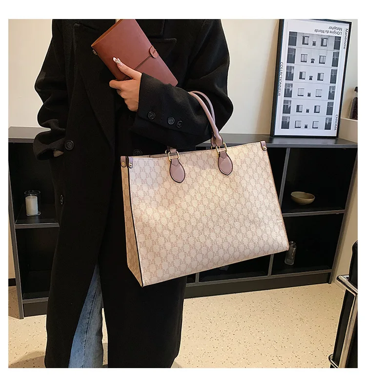Vintage Monogram Large Retro Shoulder Bag